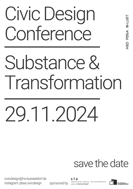 Save the Date Civic Design Conference 2024